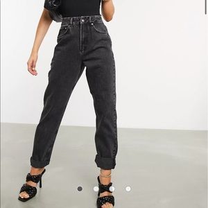 ASOS Design High Rise “slouchy” mom jeans